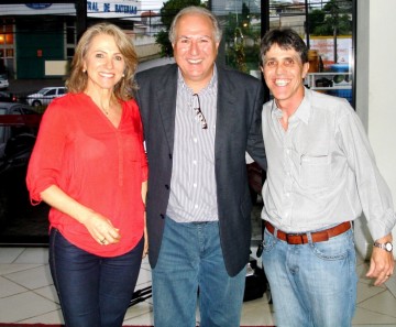 Analice Carrer, Adroaldo Lamaison e Paulo Andreis